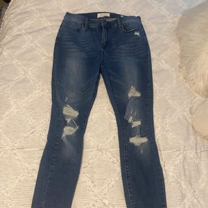 Pacsun high rise ankle jegging